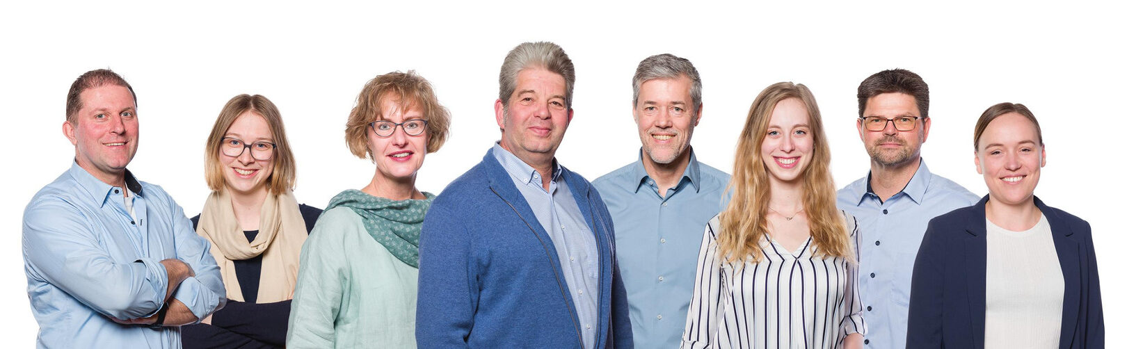 Der Vorstand der FWG in Reihe